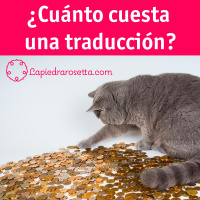 ¿Cuánto cuesta una traducción?