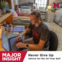 Never Give Up (Advice for My First-year Self)