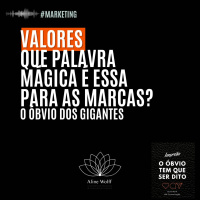 VALORES: que palavra mágica é esta para as marcas?