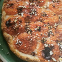 Tarte abricot amande