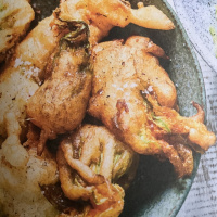 Beignets de fleurs de courgette