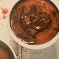 Crème Au Chocolat Et Caramel Au Rhum