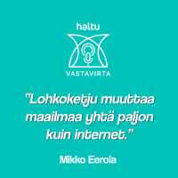 Lohkoketju eli blockchain on internetin uusi ulottuvuus - Vieraana Mikko Eerola