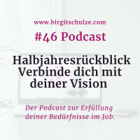 #46 Halbjahresrückblick | Zeitreise | Verbinde dich mit deiner Vision 