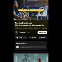 psychotronic  electronic warfare (Havana syndrome  gang stalking)