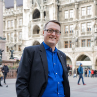 EU mitten in München? Volt: Felix Sproll