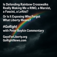 Is Defending Rainbow Crosswalks Really Making Me a RINO, a Marxist, a Fascist, a Leftist?