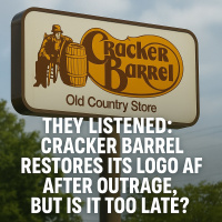They Listened and Cracker Barrel Restored Its Logo After the Outrage, But Is It Too Late?
