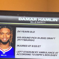 Damar Hamlin/Buffalo Bills