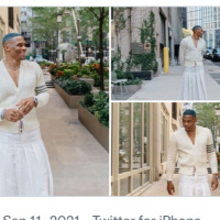 Russel Westbrook in a dress/Kwame Brown