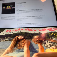 063 - The Bainbridge Island Magazine, Magazine | Some Stories and Ads on Ads on Ads