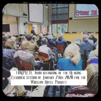 281 - PT 1 - COMPLETE Audio recording of the Hearing Examiner session of January 23rd, 2020 for the Winslow Hotel Project
