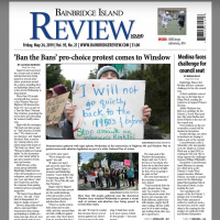 053 - The Bainbridge Island Review, Review | Island Grillin, Grunge Retrospective, Police Blotters and Newspaper Edits