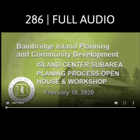286 - Island Center Subarea Planning Process Open House  Workshop 2.10.2020