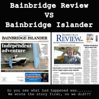 186 - The Bainbridge Island Review, Review VS. The Bainbridge Islander