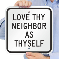 The Number Of Those Who Love There Neighbor Is Very Small