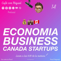 Cafe con Miguel - ECONOMIA BUSINESS Y CANADA STARTUPS - PODCAST SORPRESA, ESTOY DE VACACIONES - Pencil 4