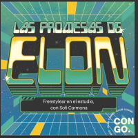 Freestylear en el estudio, con Sofi Carmona