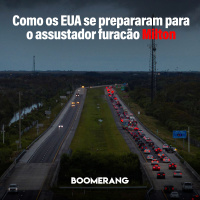 T13E6: Como os EUA se prepararam para o assustador furacão Milton