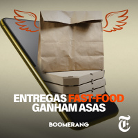 T7E3: Entregas de fast-food ganham asas