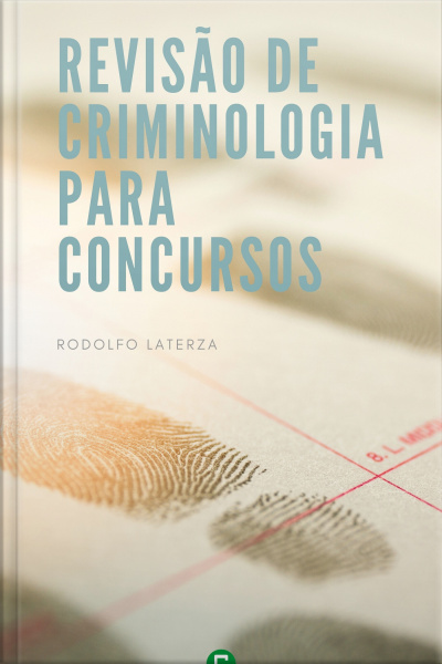 Revisão De Criminologia Para Concursos