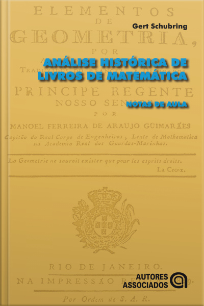 Análise Histórica De Livros De Matemática: Notas De Aula