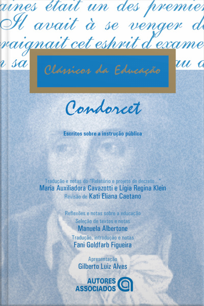 Escritos Sobre A Instrução Pública: Condorcet