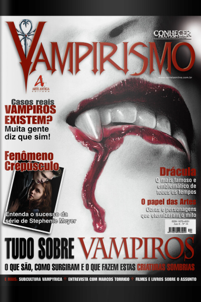 Revista Conhecer Fantástico (Vampirismo) Edição 44