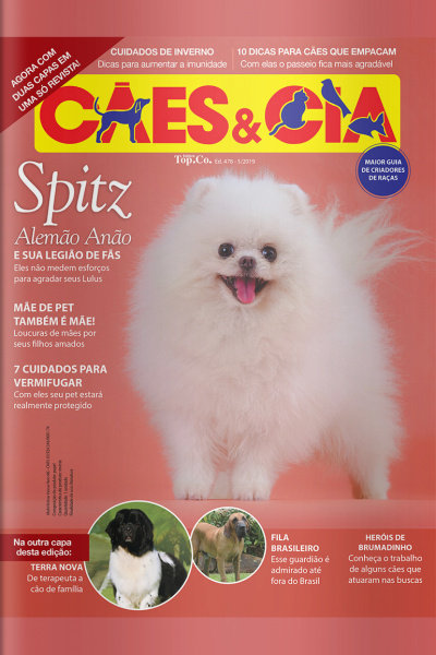 Cães e Cia - Pequeno Porte - Spitz - 01/05/2019