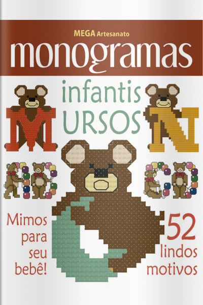 Mega Artesanato - Monogramas Infantis - 01/09/2019