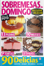 Receitas  Delícias Super - Sobremesas de Domingo - Edição Nº 38