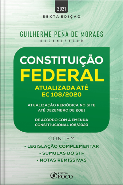 Constituição Federal: Atualizada Até Ec 108/2020