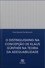 O Distinguishing Na Concepção De Klaus Günther Na Teoria Da Adequabilidade