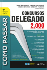 Como Passar Em Concursos De Delegado: 2.000 Questões Comentadas