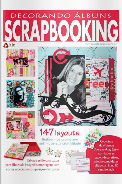 Decorando Álbuns Scrapbooking Edição 23