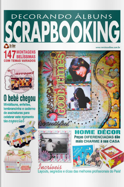 Decorando Álbuns Scrapbooking Edição 22