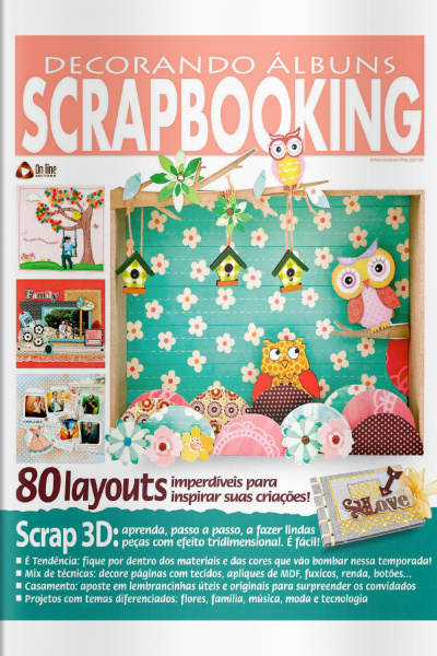 Decorando Álbuns Scrapbooking Edição 37