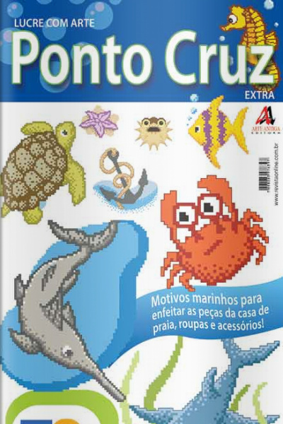Lucre com Arte Ponto Cruz Extra Edição 1