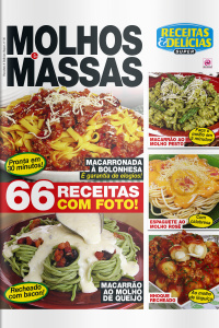 Receitas  Delícias Super - Molhos e Massas- Edição Nº 35