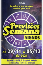 Previsões da Semana Ed. 87 - de 29/11 a 05/12 de 2021