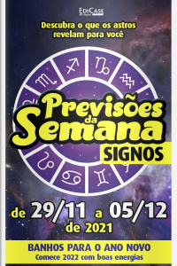 Previsões da Semana Ed. 87 - de 29/11 a 05/12 de 2021