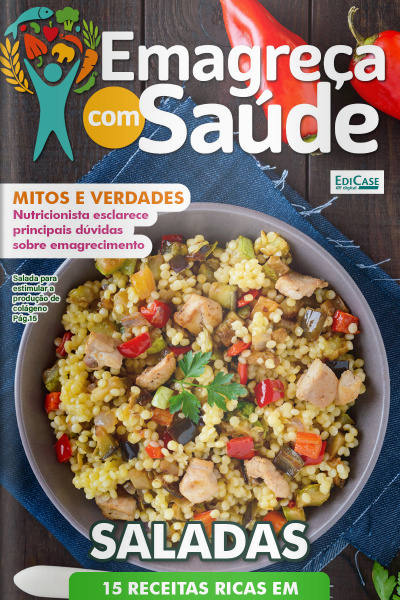 Emagreça com Saúde Ed. 30 - SALADAS