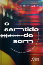 O Sentido Do Som: Uma Introdução À Pós-produção De Som Para O Audiovisual