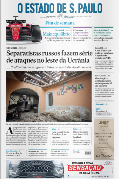 Estadão - Edição 19 de Fevereiro 2022 