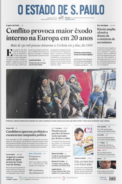 Estadão - Edição 27 de Fevereiro 2022 