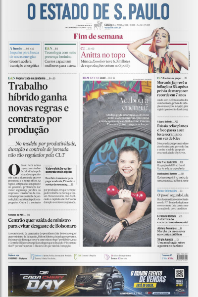 Estadão - Edição 26 de Março 2022 