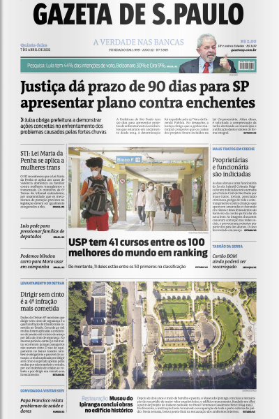 Gazeta de S. Paulo – Edição 07 de abril de 2022