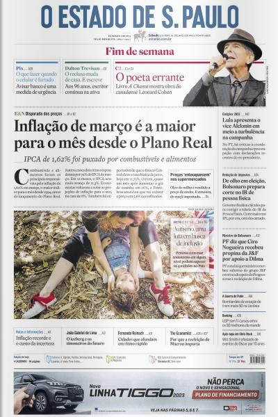 Estadão - Edição 09 de Abril 2022 