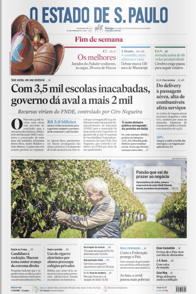 Estadão - Edição 10 de Abril 2022 