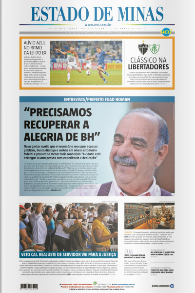 Estado de Minas - Edição de 13 de abril de 2022